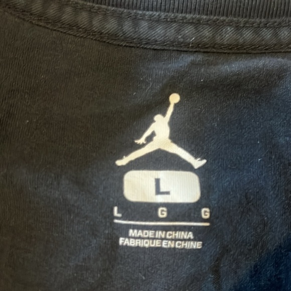 Air Jordan long sleeve “NBA champion years” graphic printed shirt size large - Picture 3 of 8